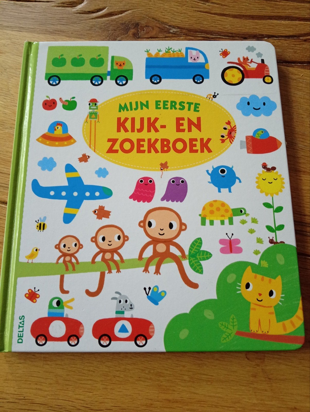 Mijn Eerste Kijk- en Zoekboek - Deltas, Boeken, Ophalen of Verzenden, Zo goed als nieuw, 2 tot 3 jaar, Uitklap-, Voel- of Ontdekboek