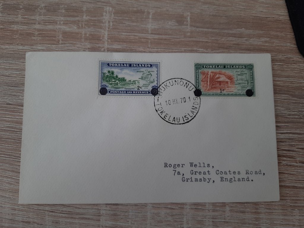 Tokelau, Verzenden, Gestempeld