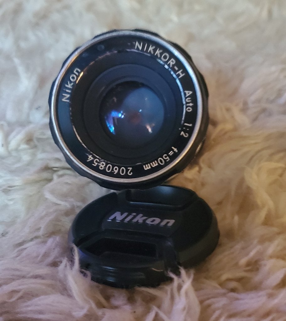 Nikon objectief 50mm, Ophalen of Verzenden, Gebruikt, Standaardlens