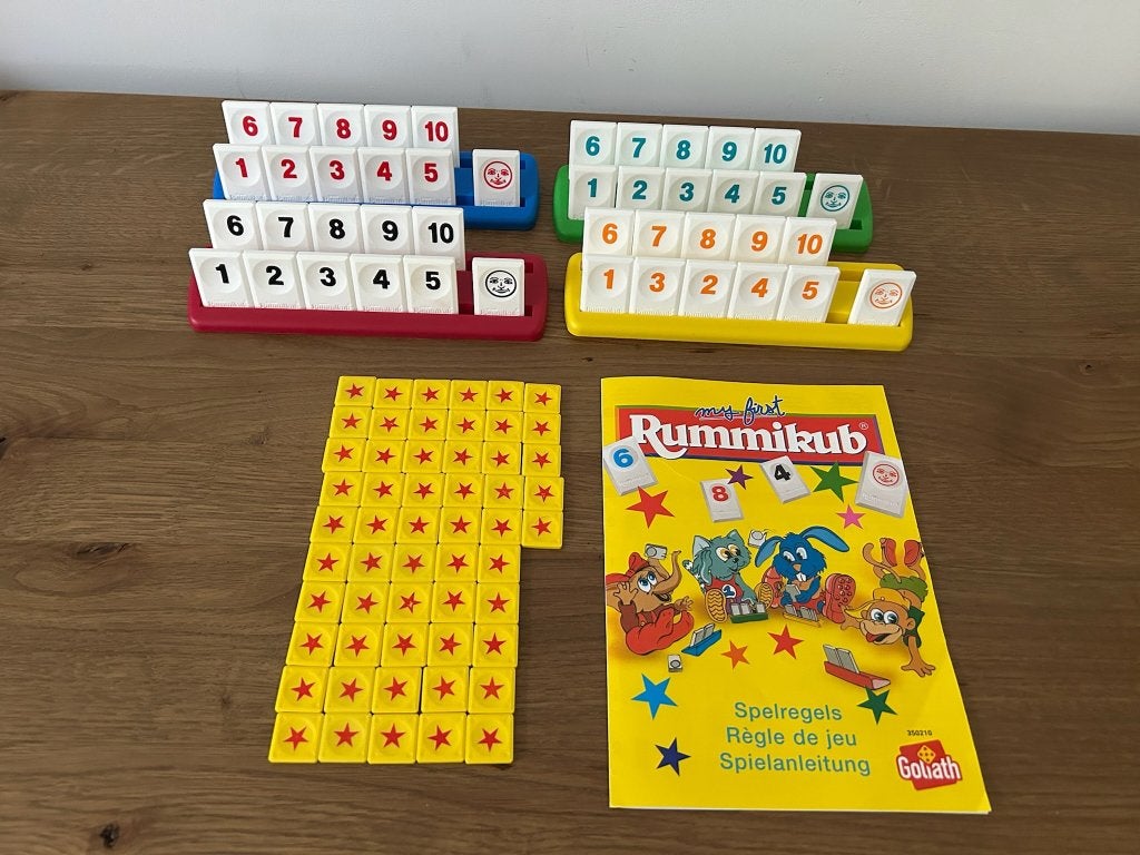 My First Rummikub van Goliath, Zo goed als nieuw!, Ophalen of Verzenden, Zo goed als nieuw, Rekenen