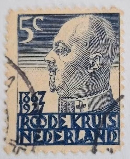 Nederland 1927 - nvph 205 - Rode Kruis, Postzegels en Munten, Postzegels | Nederland, Ophalen of Verzenden, T/m 1940, Gestempeld
