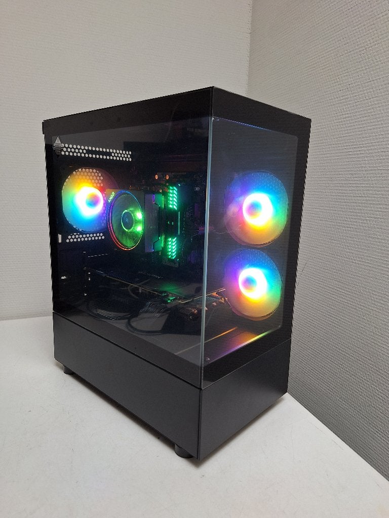 Game PC: Ryzen 5 5600G | 512GB NVME SSD | RTX2080, Computers en Software, Desktop Pc's, Gebruikt, 3 tot 4 Ghz, SSD, 16 GB, Met videokaart