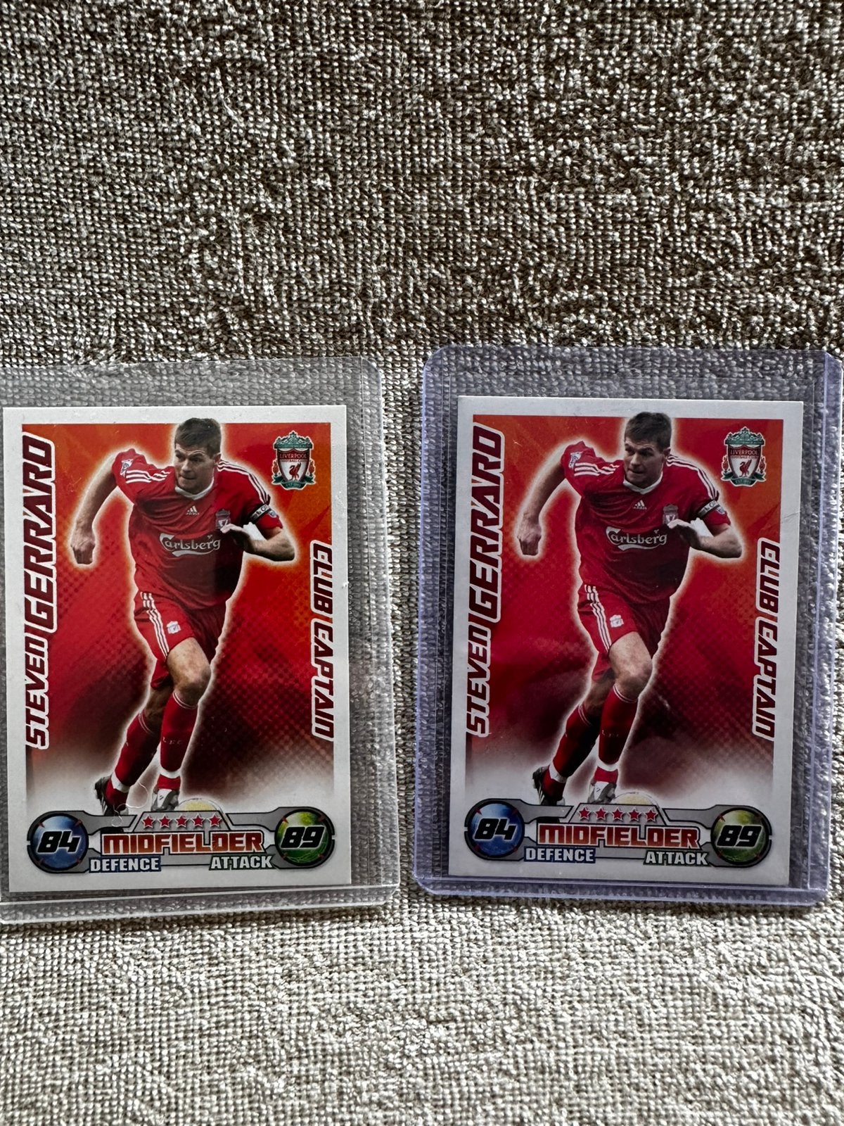 Steven Gerrard Topps Match Attax, Hobby en Vrije tijd, Stickers en Plaatjes, Ophalen of Verzenden, Zo goed als nieuw, Plaatje