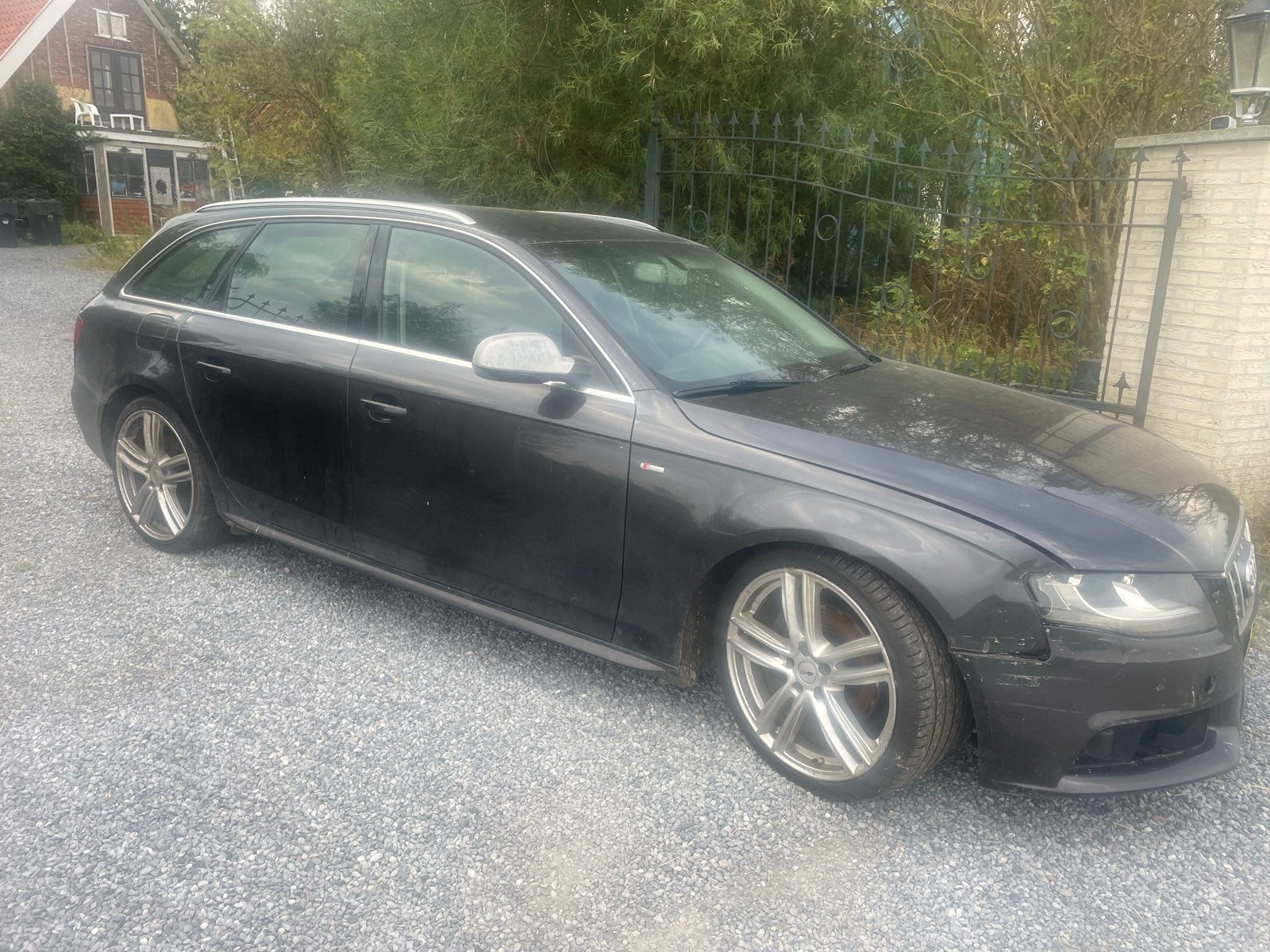 Audi A4 2.0 TDI 88KW Avant 2009 Grijs, Ophalen of Verzenden