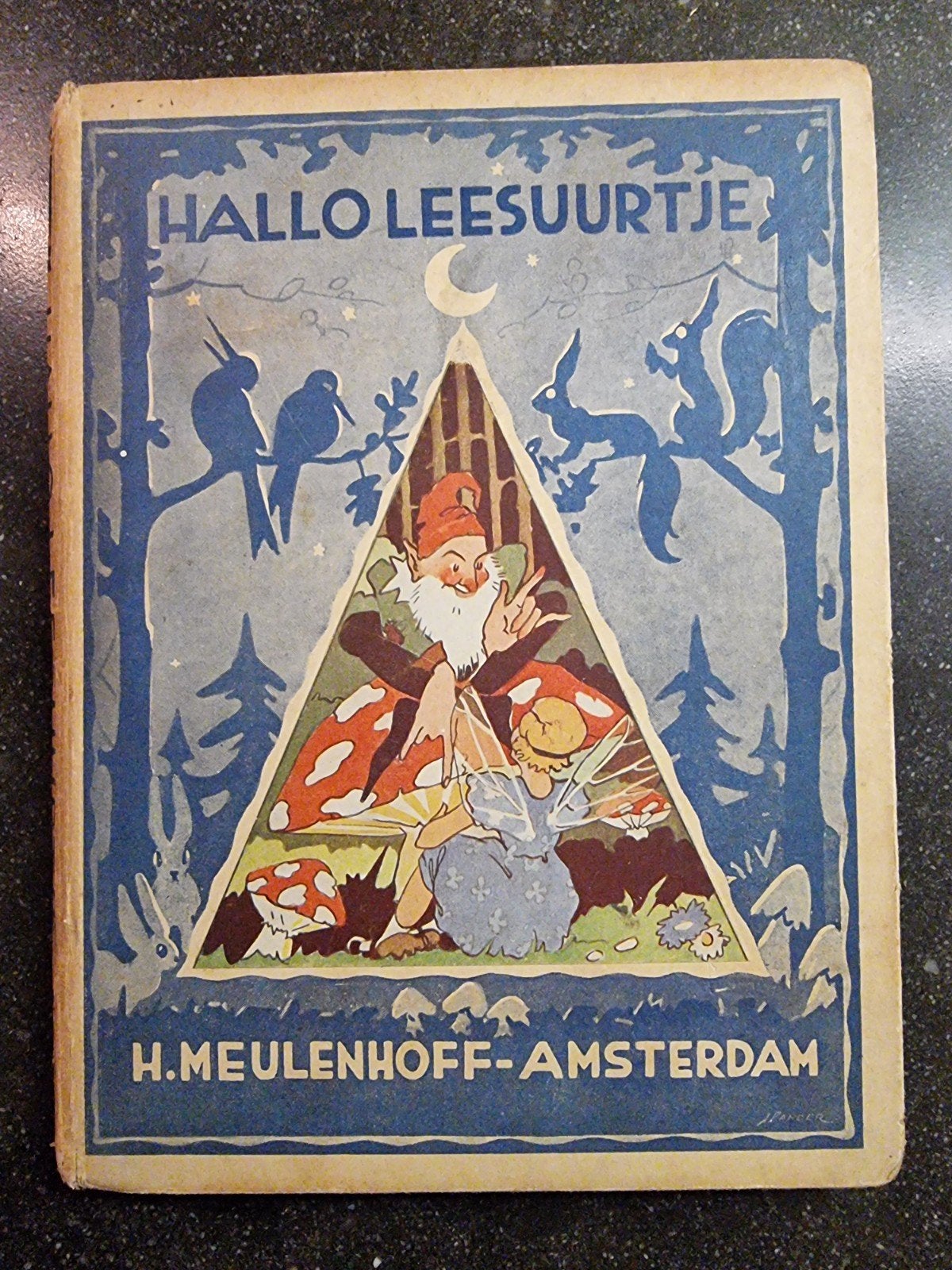 Hallo, Leesuurtje - Vintage Kinderboek H. Meulenhoff, Verzenden, Gelezen, Freddy Langeler, E.M. ten Harmsen van der Beek