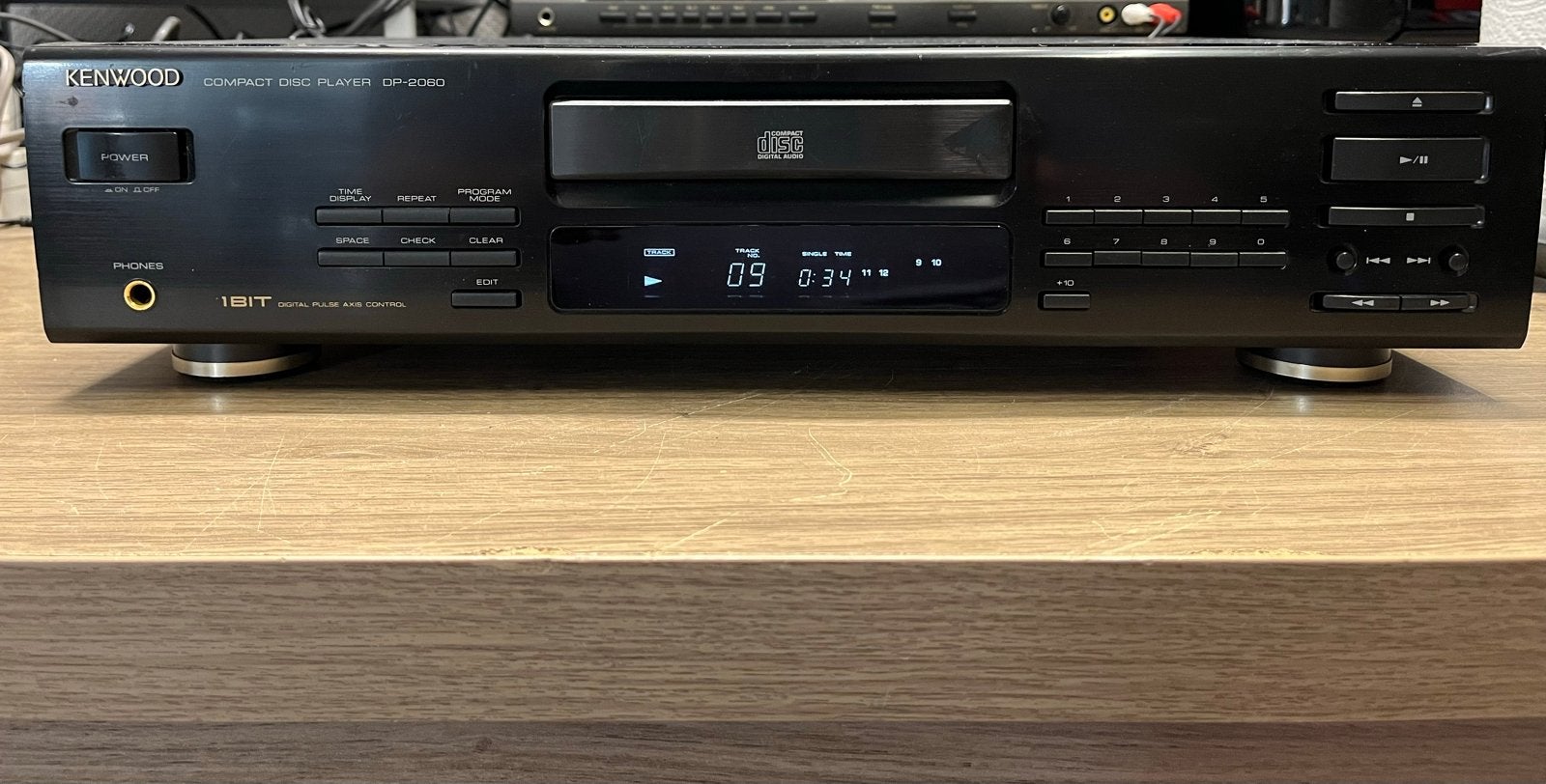 Kenwood DP-2060 Compact Disc Speler met Afstandsbediening, Audio, Tv en Foto, Cd-spelers, Ophalen, Gebruikt, Overige merken