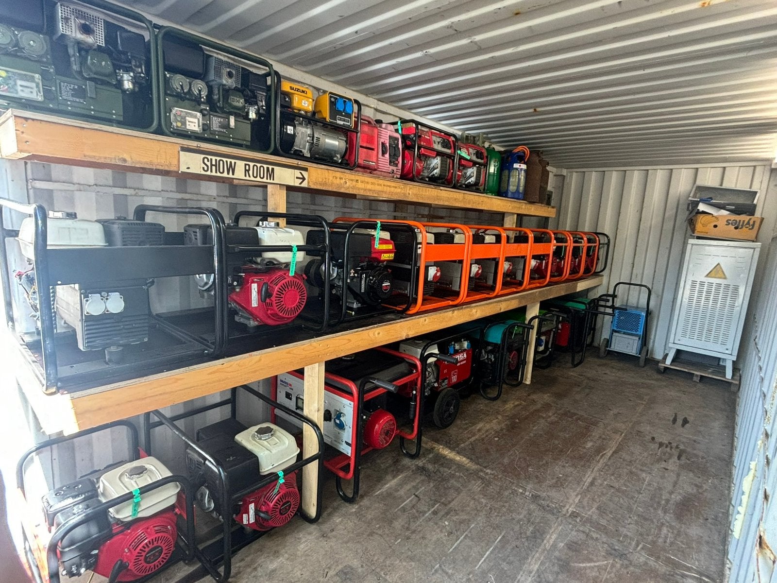 Foto 6 van 4.2 KVA aggregaat 230Volt Honda GX270 benzine generator
