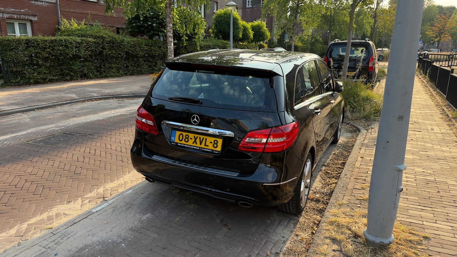 Mercedes-Benz B-Klasse 2.0 2012 1e eigenaar!, Auto's, 1325 kg, Zwart, 75 €/maand, Particulier