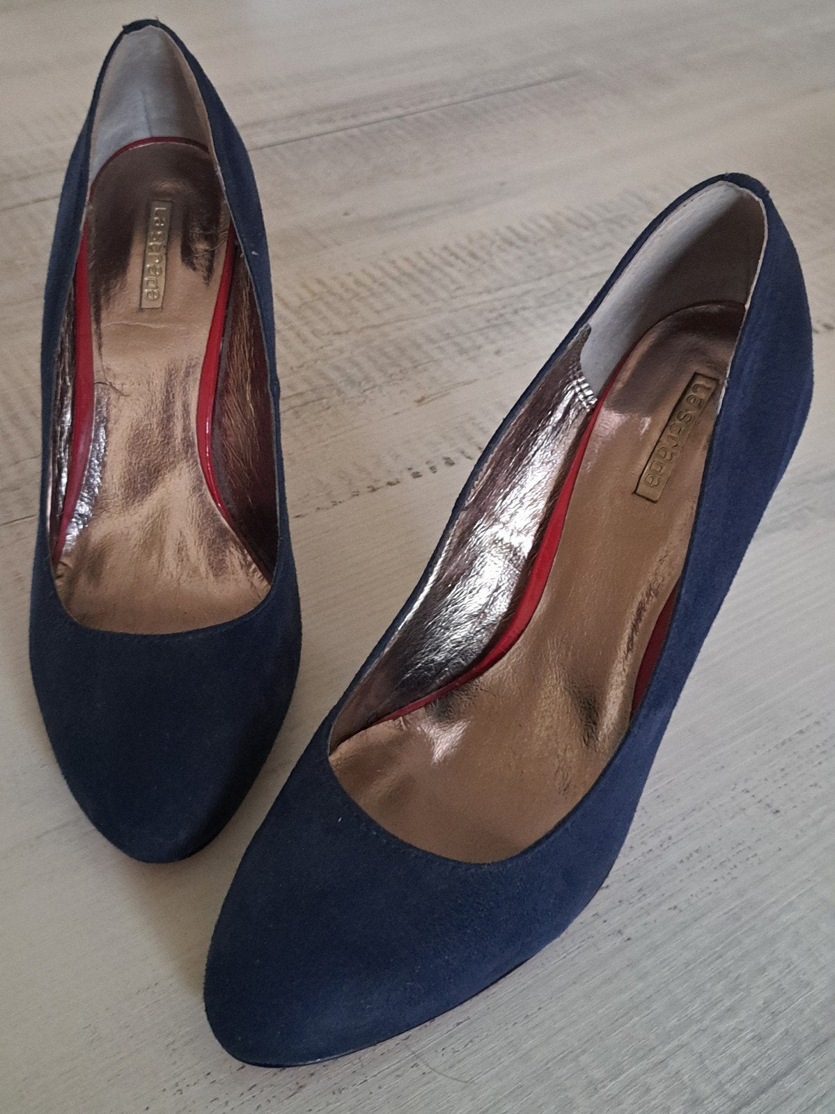 La Strada, donkerblauw, mt 40, Schoenen met hoge hakken, Verzenden, Blauw, La Strada