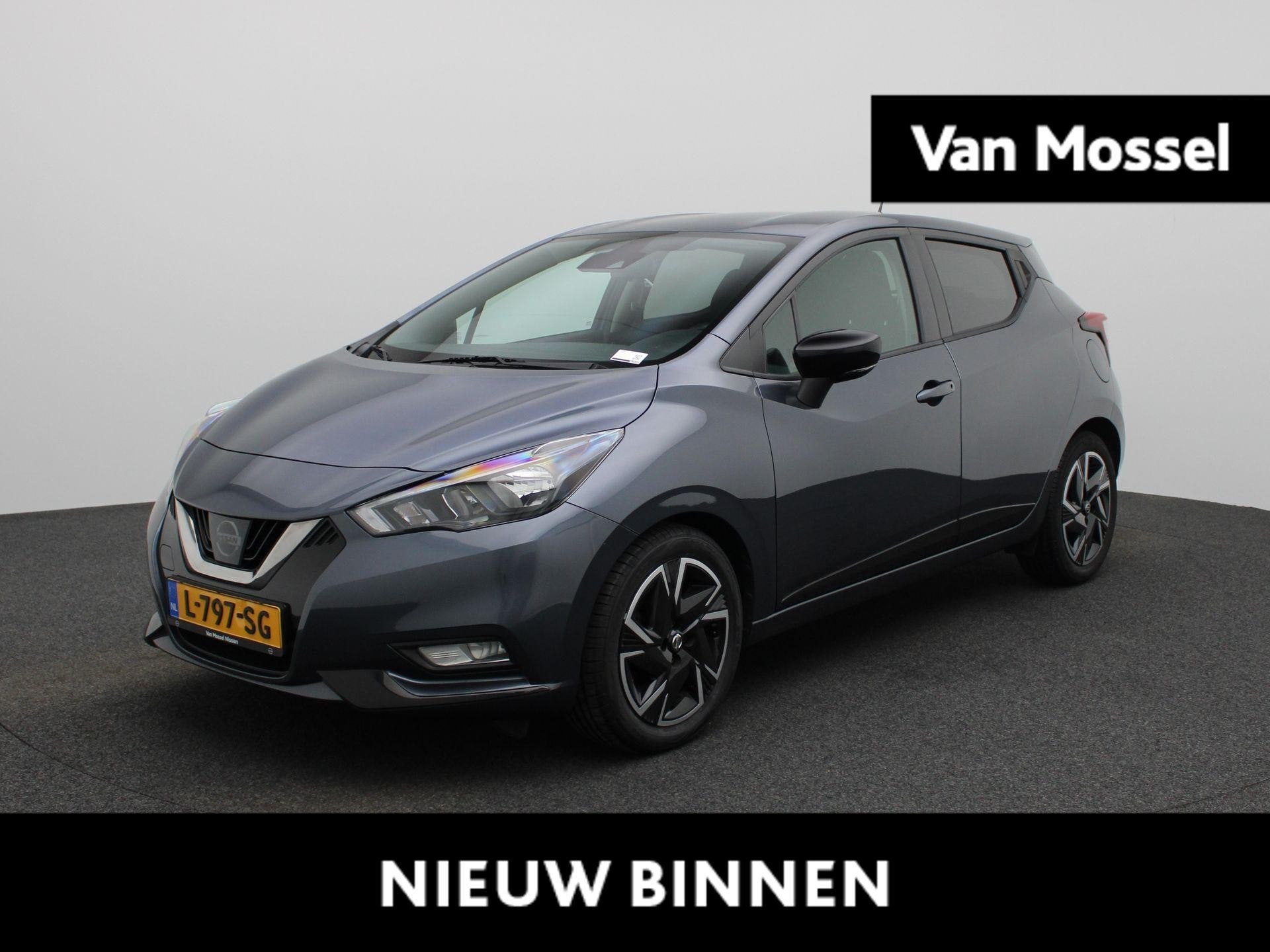 Nissan Micra 1.0 IG-T N-Design | Airco | Carplay/Android aut, Auto's, Voorwielaandrijving, Stof, Gebruikt, Euro 6