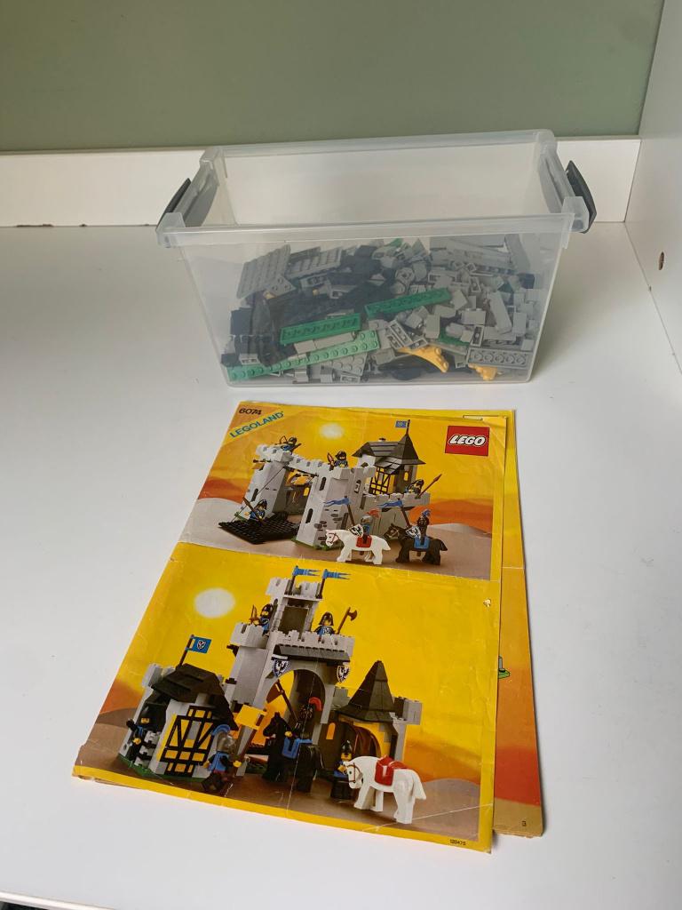 Lego Castle 6074 Black Falcon's Fortress - compleet!, Kinderen en Baby's, Speelgoed | Duplo en Lego, Gebruikt, Lego, Ophalen of Verzenden