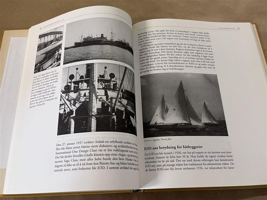 Boek over de Botenbouwer Bjarne Aas., N.v.t., N.v.t., Ophalen of Verzenden, Zo goed als nieuw