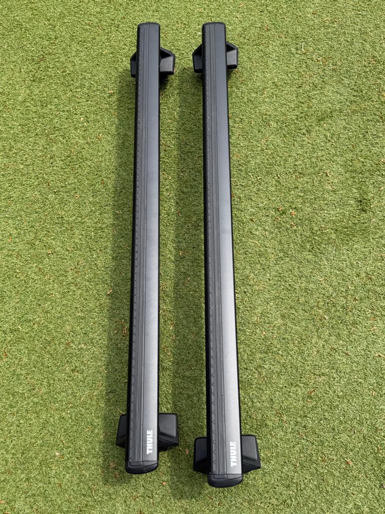 Thule WingBar Evo dakdragers voor Porsche Cayenne (2010-2017, Ophalen, Zo goed als nieuw