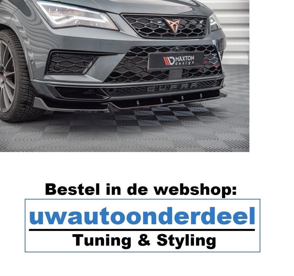 Maxton Design Seat Ateca Cupra Spoiler Lip Spitter, A.parts@hotmail.nl, Trasmolenlaan 12 3447 GZ Woerden, Verzenden, Nieuw