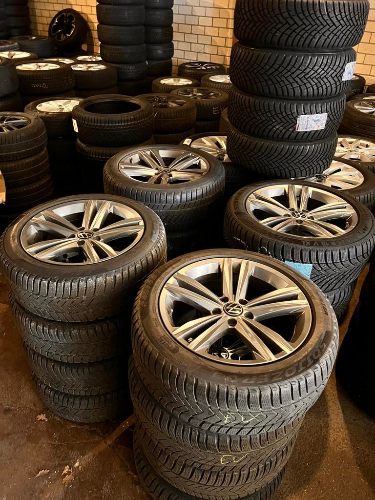 17” 18” 19” VW Arteon Passat TRoc velgen 5x112 winterbanden, Auto-onderdelen, Ophalen, 18 inch, Gebruikt, Banden en Velgen