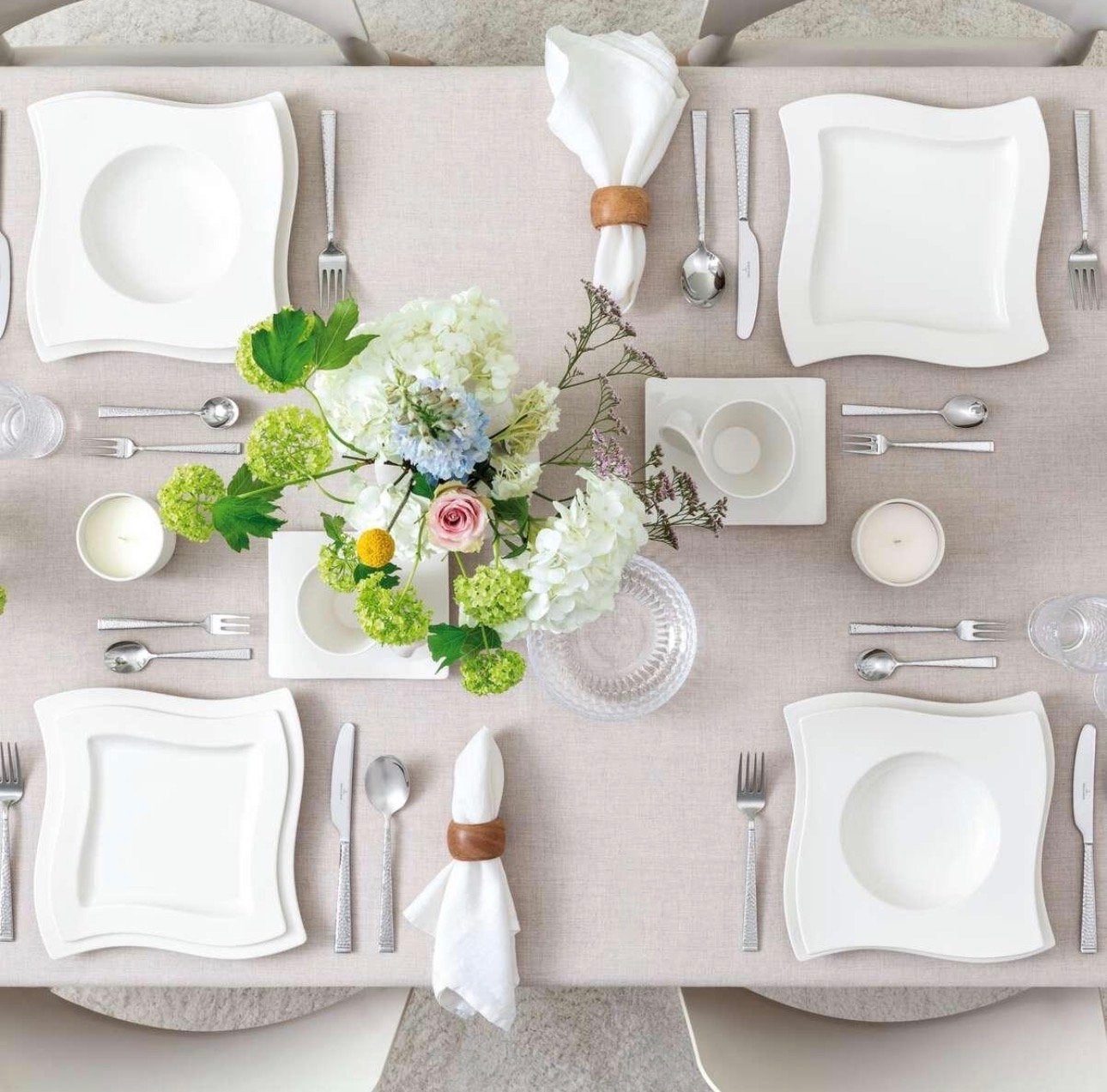 Villeroy & Boch NewWave Servies - 82-delig, Nieuwstaat, Ophalen