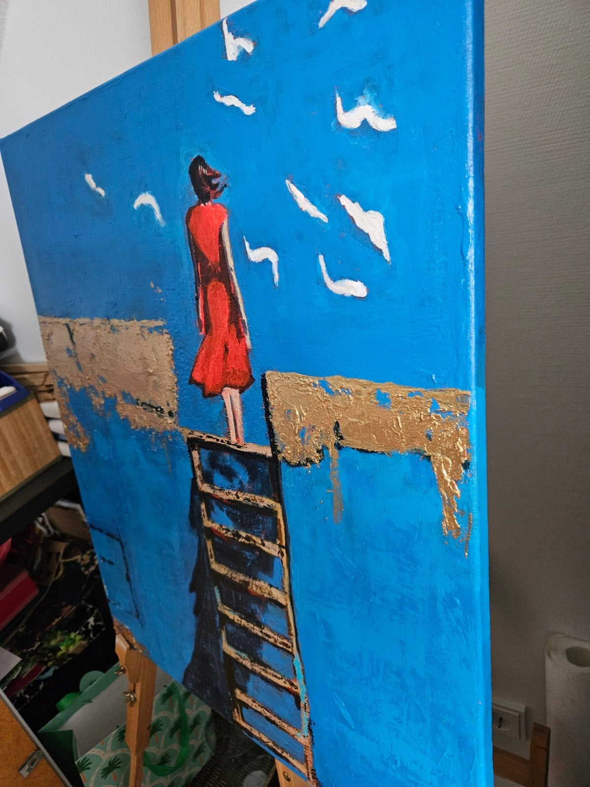 prachtig schilderij nieuw, Ophalen, Nieuw