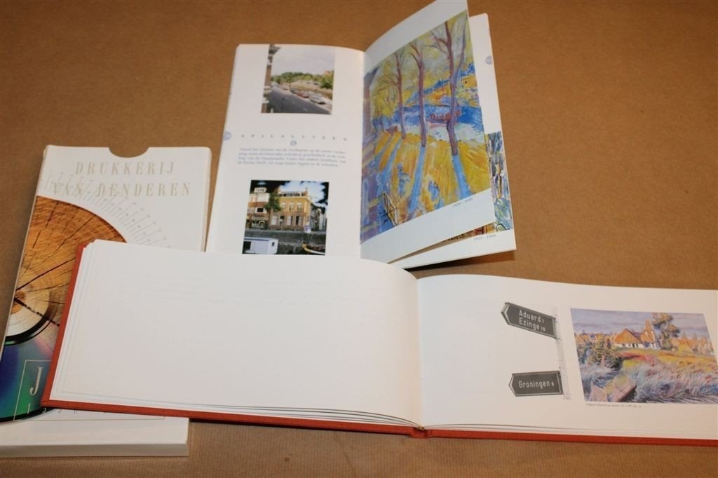 Drukkerij van Denderen 1950 2000 — Johan Dijkstra Groningen, Boeken, Ophalen of Verzenden, Gelezen