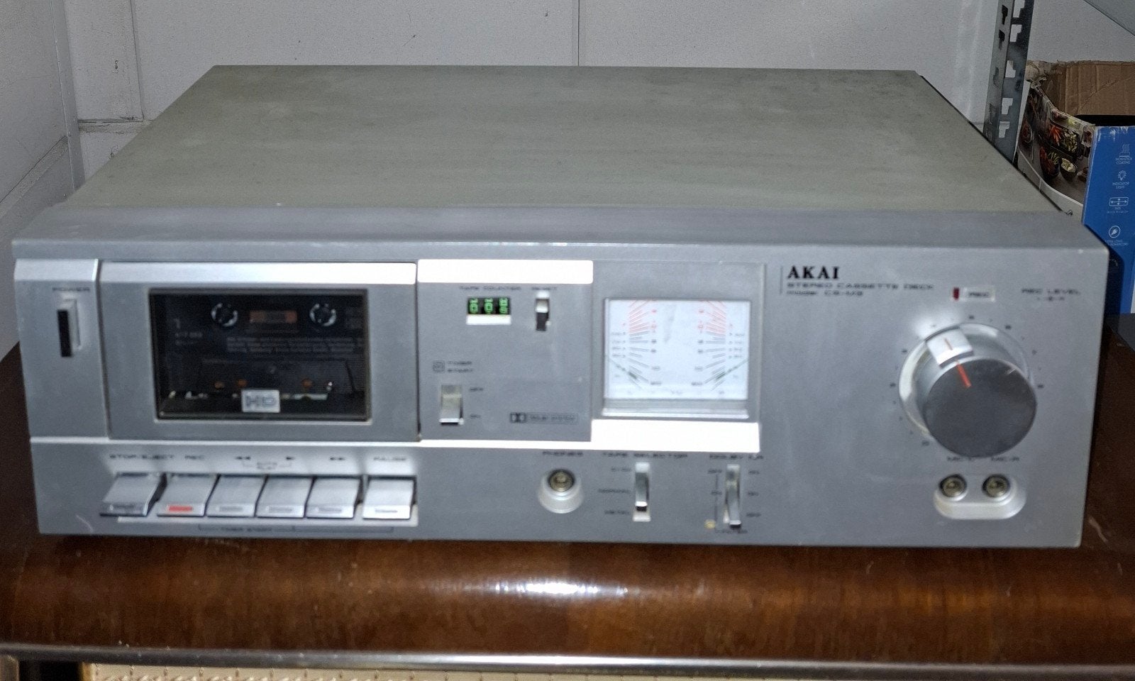 Akai cassettedeck CS M3, Alles werkt maar beurtje nodig.
All, Audio, Tv en Foto, Cassettedecks, Ophalen of Verzenden, Akai