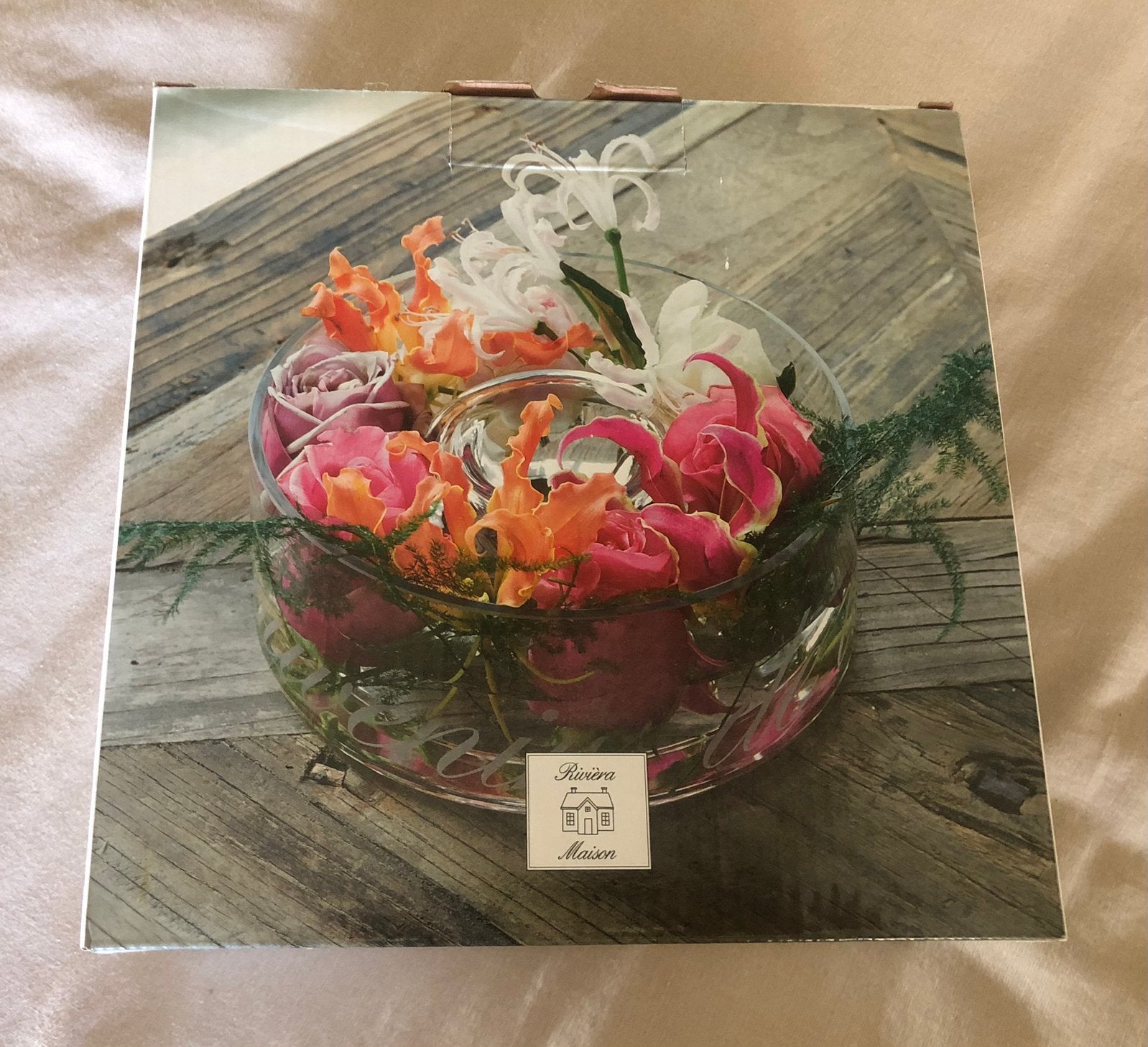 Riviera Maison souvenir de la feite party dish/schaal M, Ophalen of Verzenden, Nieuw, Rond