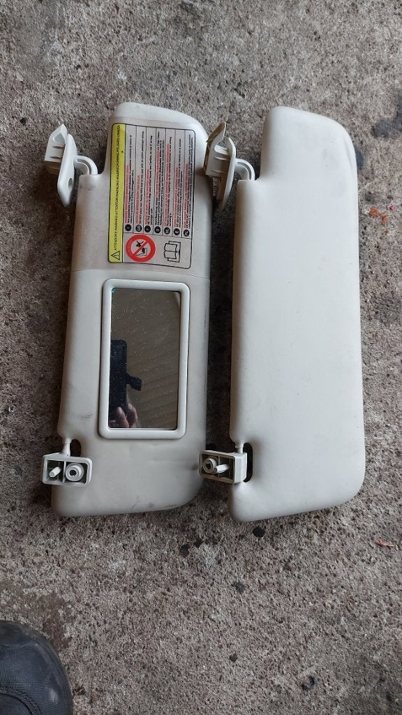 Set zonnekleppen Fiat 500 uit 2006, Ophalen of Verzenden