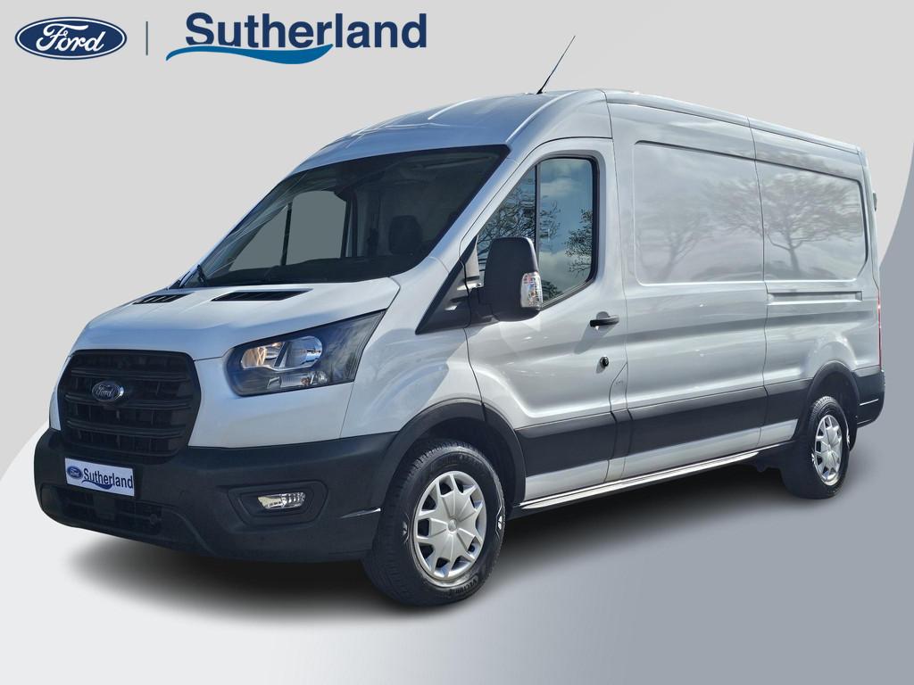 Ford Transit 350 L3H2 2.0 TDCI Trend 130 pk Lane assist | St, Voorwielaandrijving, Gebruikt, 4 cilinders, Wit