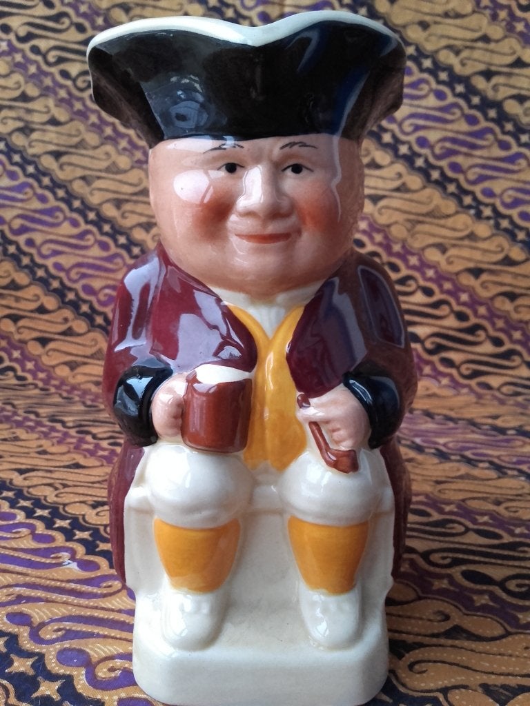 Mooie originele oude Tony Wood Toby jug uit Engeland 16,5 cm