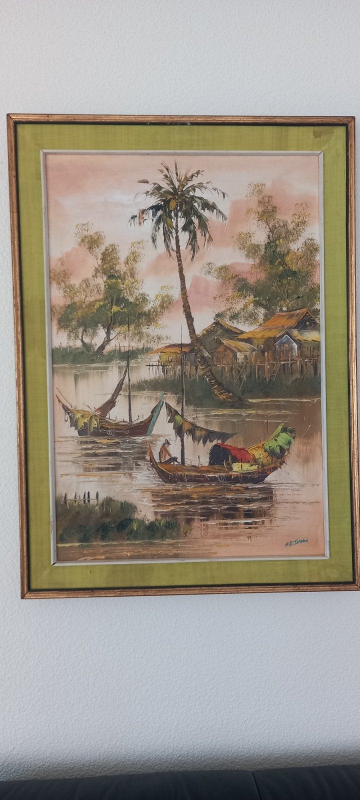 Schilderij,alleen contant ophalen., Ophalen