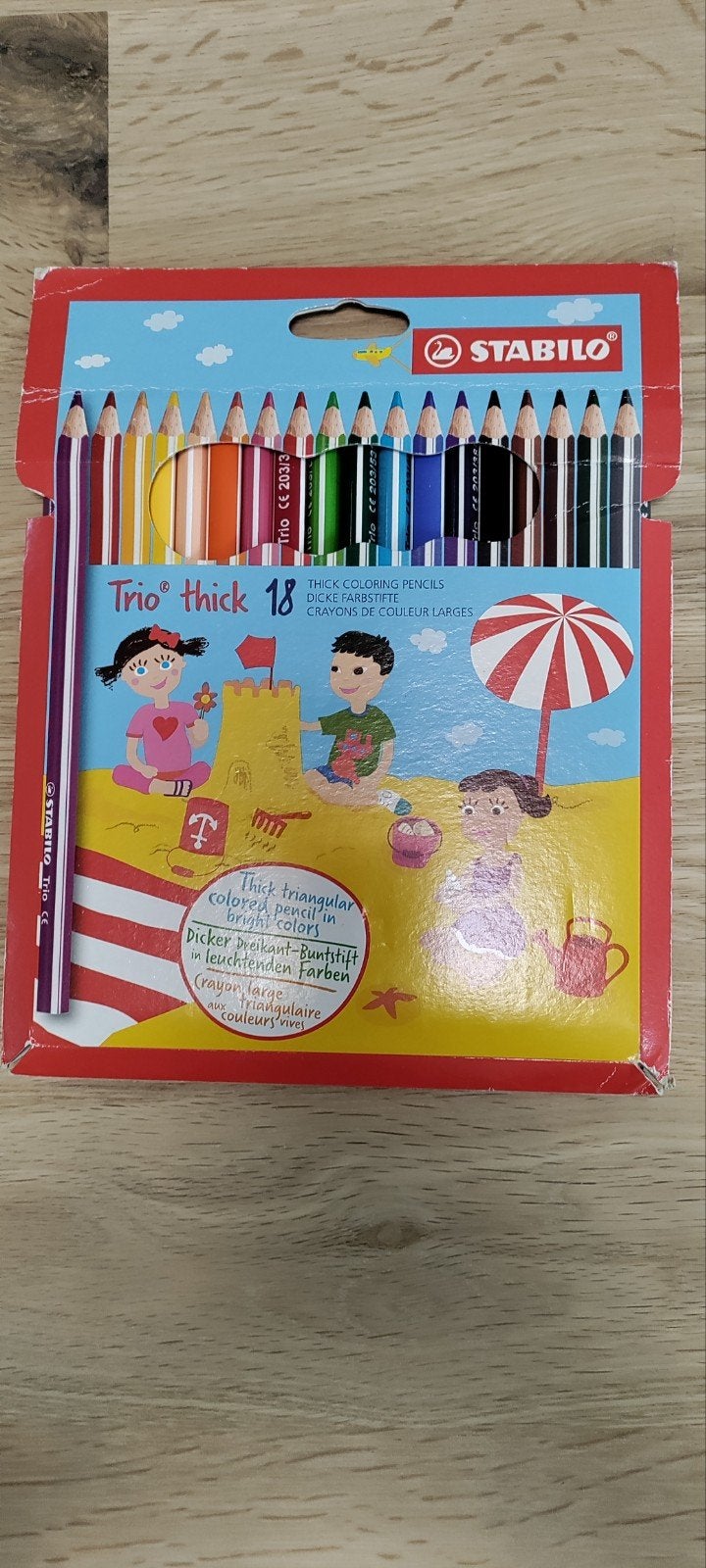 Stabilo Trio thick driehoeks potloden 18 kleuren, Ophalen of Verzenden, Nieuw, Knutselen