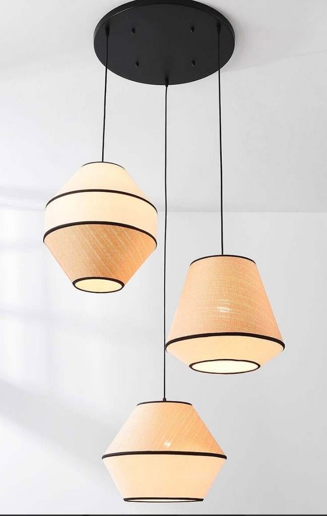 Japandi stijl hanglampen NIEUW!!, Ophalen, Nieuw, Minder dan 50 cm