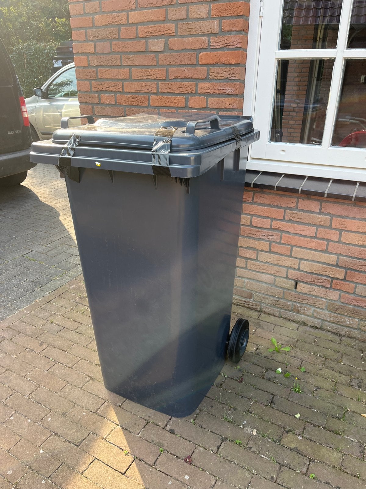 Nieuwe Kliko afvalcontainer/kliko 240 liter met schade., Ophalen, Kunststof, Gebruikt, 40 liter of meer