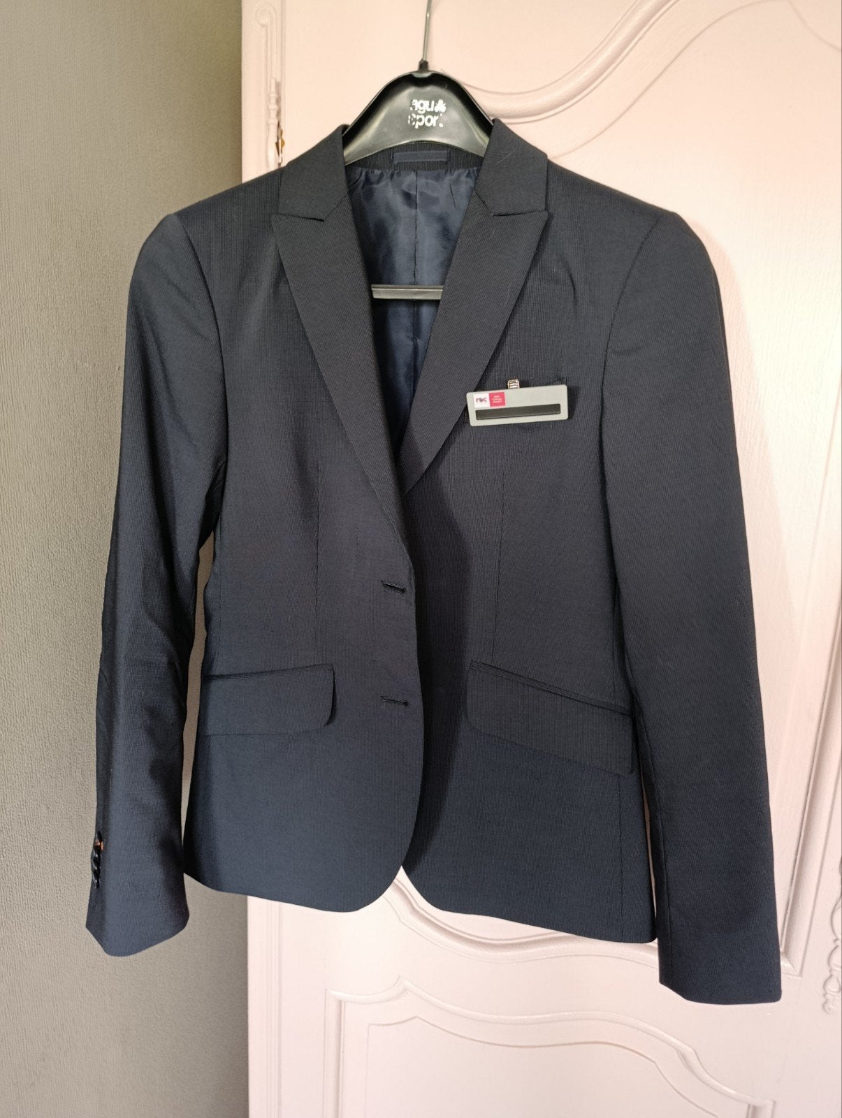 Stewardess uniform maat 36 ROC MBO College Airport, ROC MBO College Airport, Wit, Ophalen of Verzenden, Maat 36 (S)