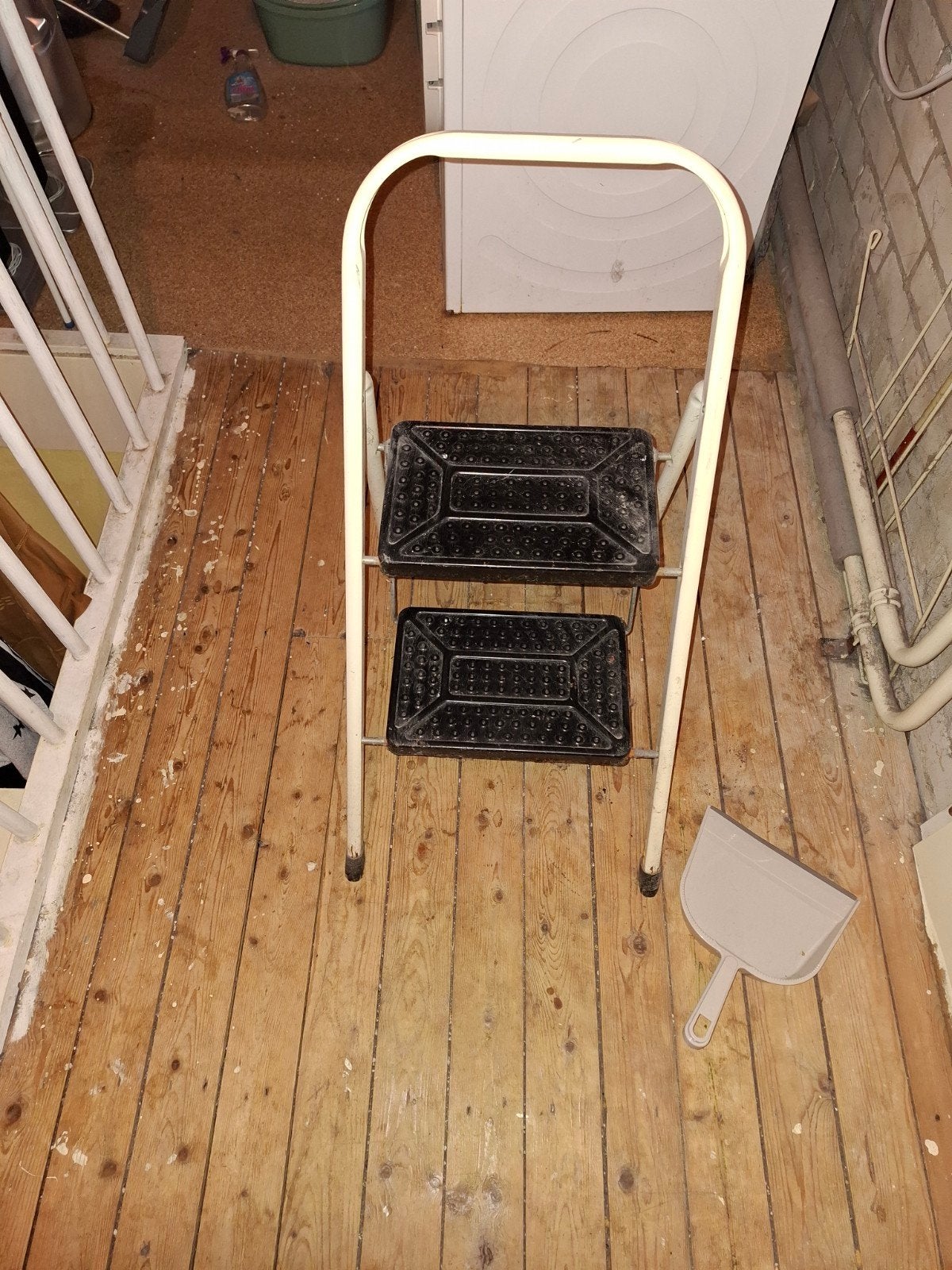 Handige opvouwbare keukentrap met 2 treden, Ophalen, Gebruikt, Trap, Opvouwbaar of Inschuifbaar