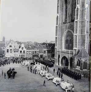 Begrafenis Koningin Wilhelmina-A Toi la Glorie 1962 dubbelLP, Ophalen, Gebruikt, Overige typen