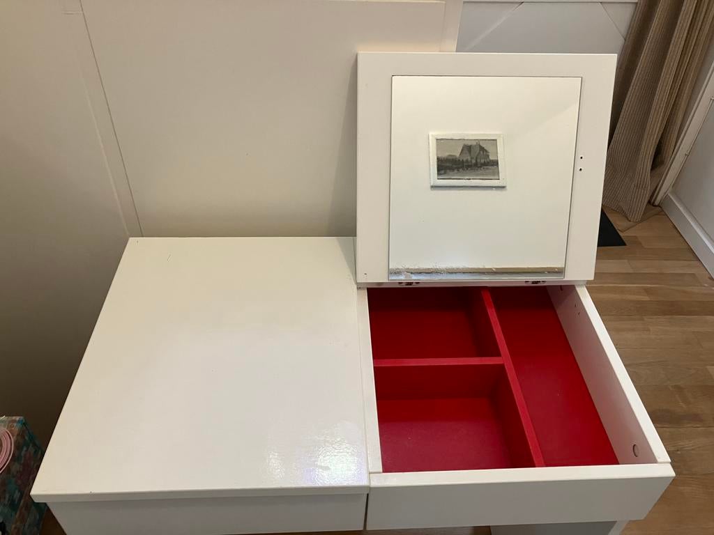 Make up tafel, Huis en Inrichting, Tafels | Kaptafels, Ophalen, Gebruikt, 50 tot 100 cm, Minder dan 100 cm