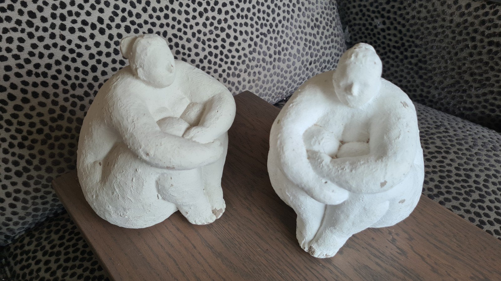 Leuke (zware) dikke dames beelden - ca. 20cm hoog, Ophalen, Beeld
