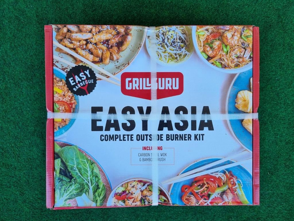 Grill guru easy asia. Brander en wok (nieuw in doos!), Tuin en Terras, Ophalen of Verzenden, Nieuw