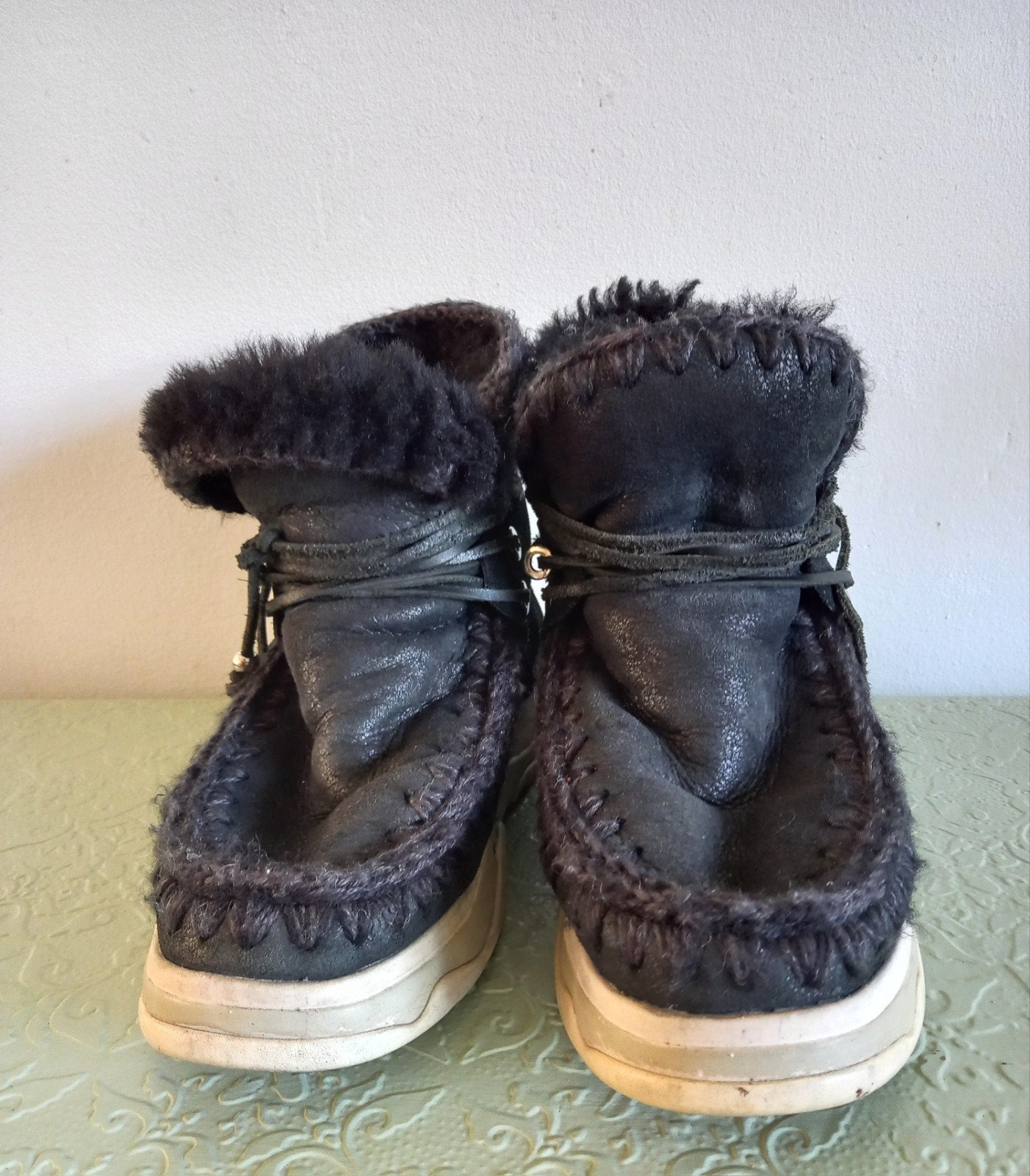 Mou Eskimo Boots, Mou, Verzenden, Zwart, Lage of Enkellaarzen