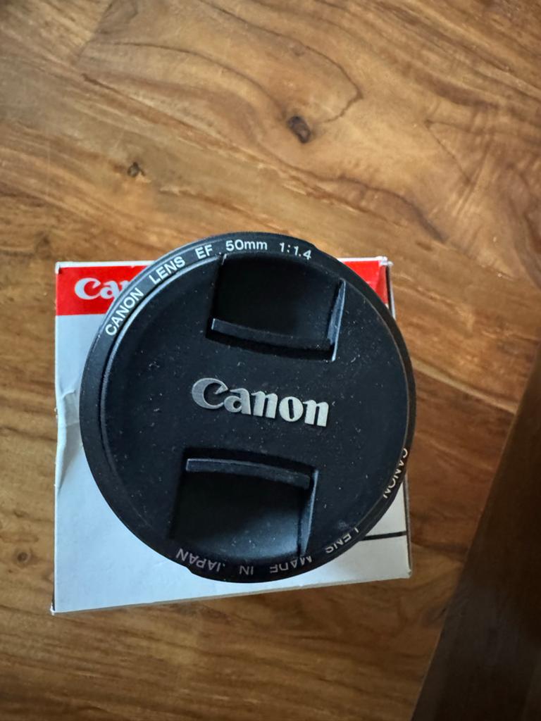 Canon EF 50mm f/1.4 USM Lens - Zo goed als nieuw, Audio, Tv en Foto, Fotografie | Lenzen en Objectieven, Ophalen of Verzenden