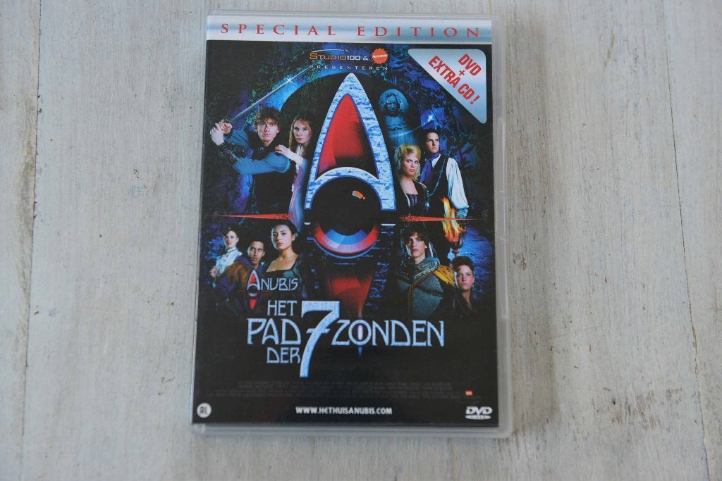 ANUBIS == Het Pad der 7 Zonden == Special Edition DVD + CD, Avontuur, Verzenden, Zo goed als nieuw, Vanaf 6 jaar