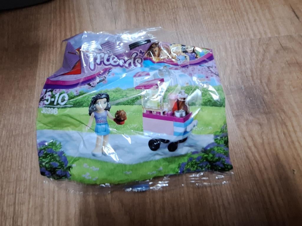 Lego Friends Polybag 30396 - Cupcakekraam, Inclusief minifiguren, Gebruikt, Lego, Friends