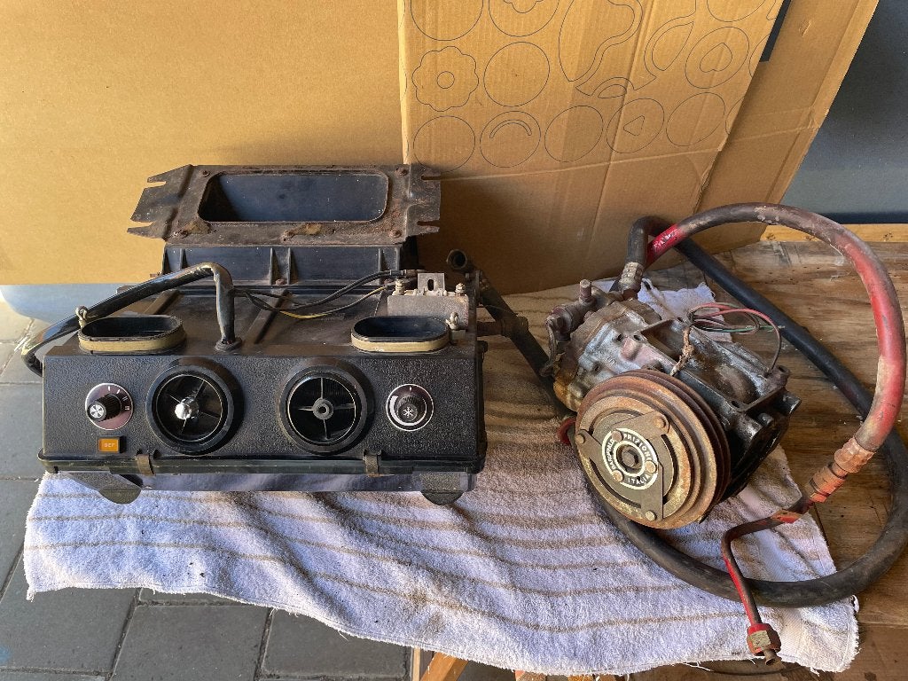 Borletti airconditioning unit jaren’70 + Baruffaldi Frizioni, Ophalen of Verzenden, Gebruikt, Alfa Romeo
