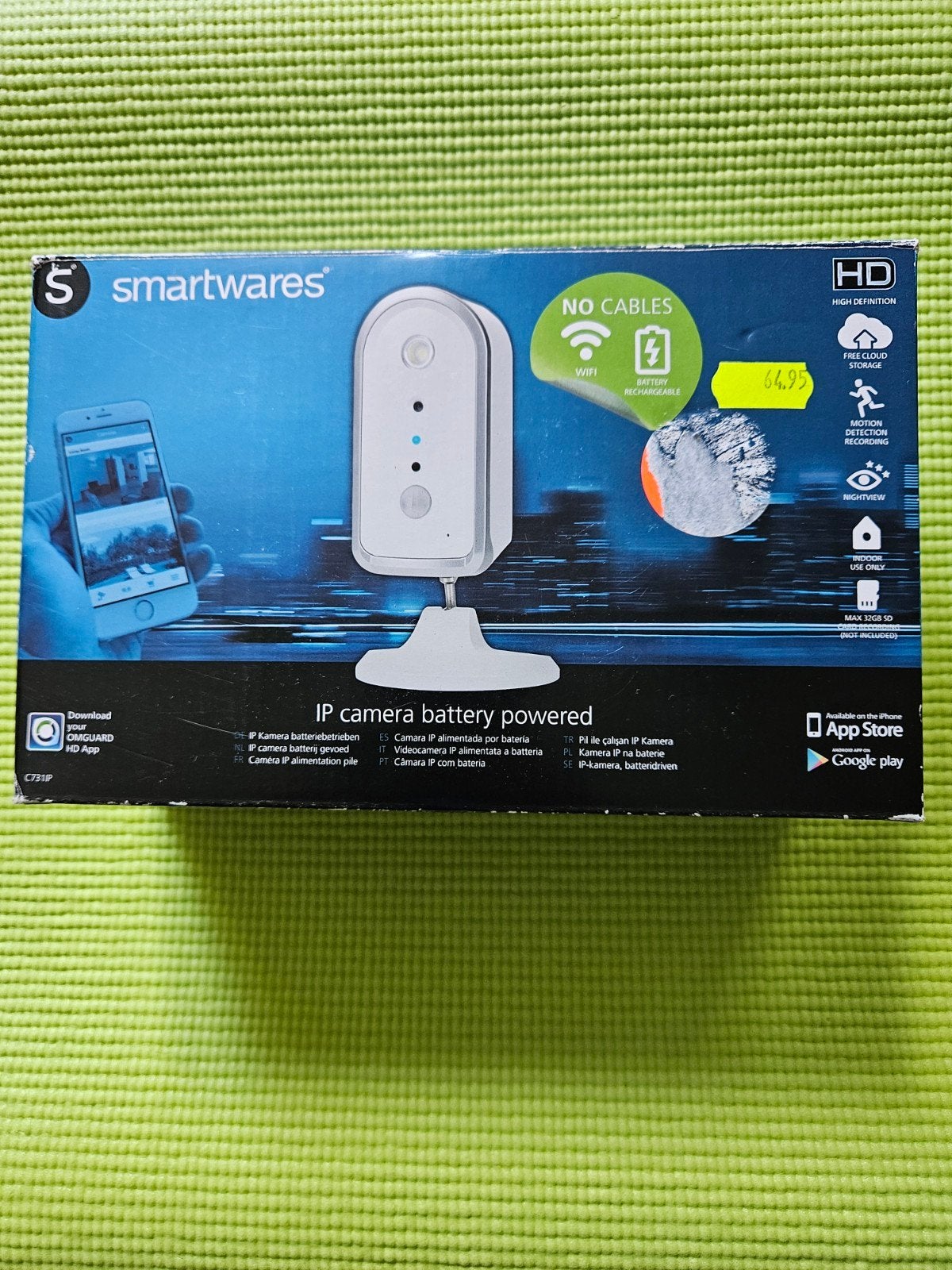Nieuw in verpakking Draadloze beveiliging Camera,voor €15, Ophalen of Verzenden, Nieuw