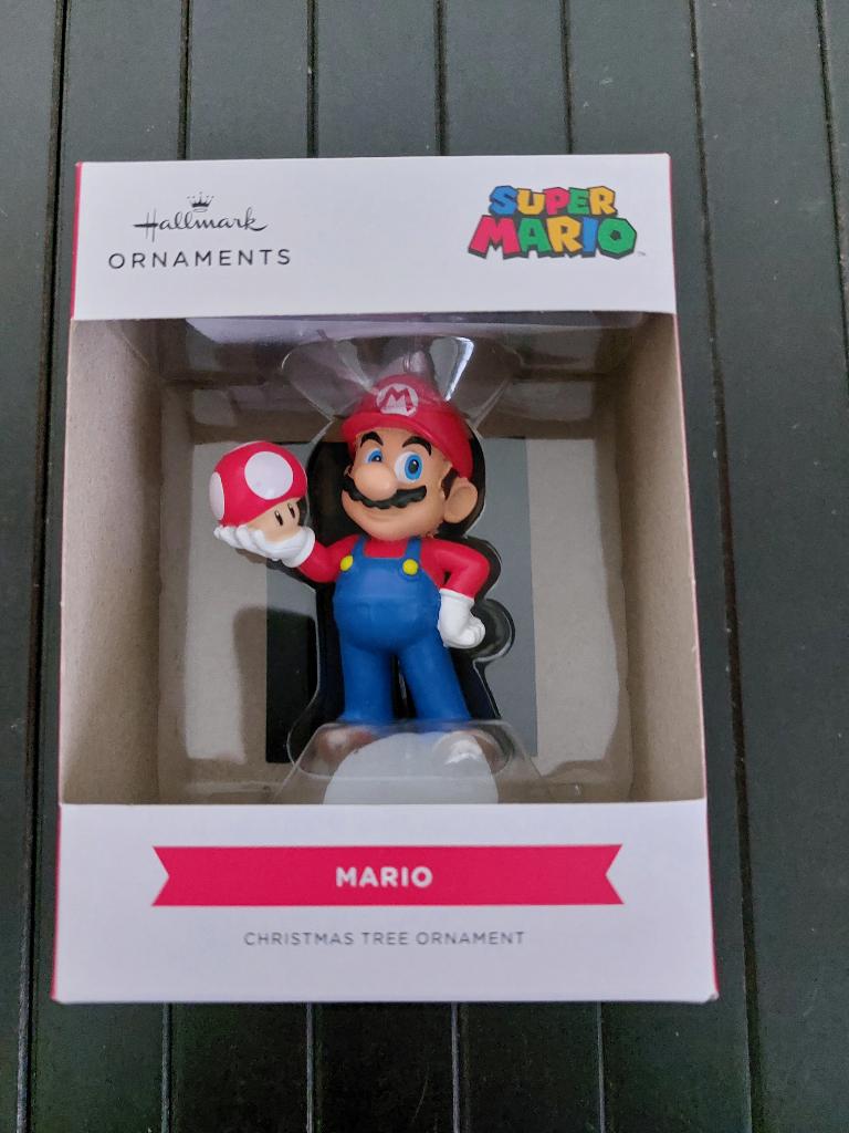 Super Mario Hallmark Christmas Tree Ornament Kerst Sealed, Verzenden, Nieuw