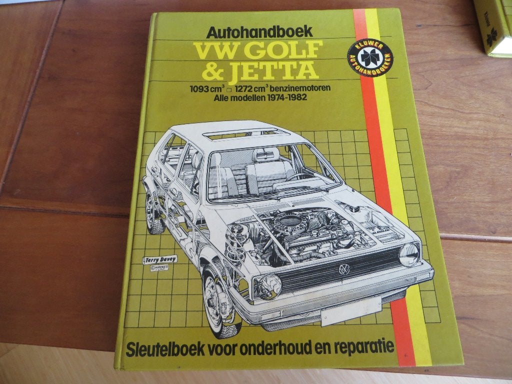 Klauwer autohandboek vraagbaak VW Golf, VW Jetta benzine <82, Ophalen of Verzenden