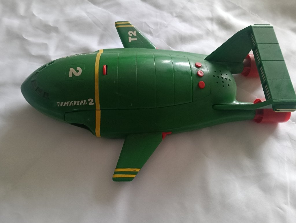Thunderbird 2 model – met inklapstelsel en geluid!, Verzamelen, Verzenden, Zo goed als nieuw