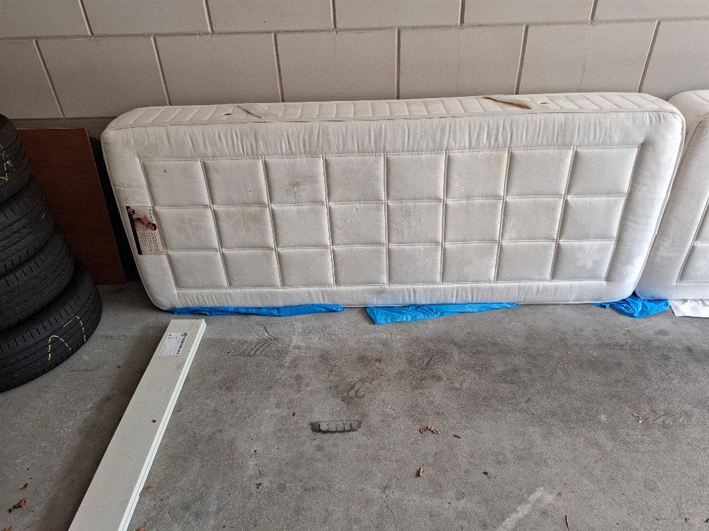 matras, Ophalen, Overige materialen, Gebruikt, Wit