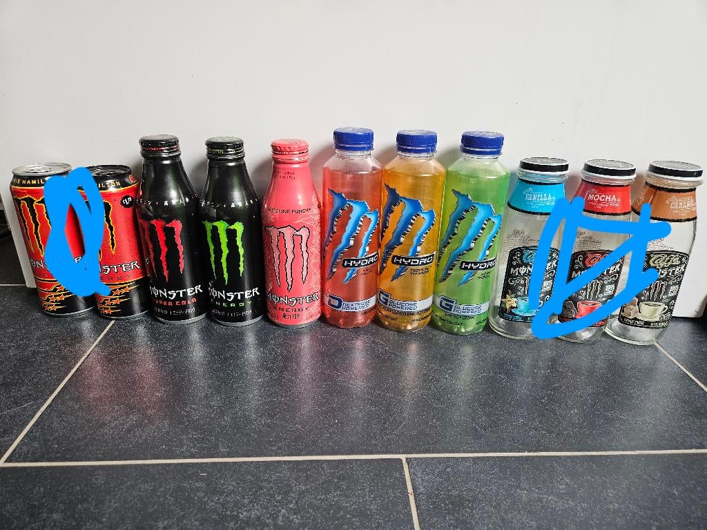 Monster energy, Ophalen of Verzenden, Gebruikt