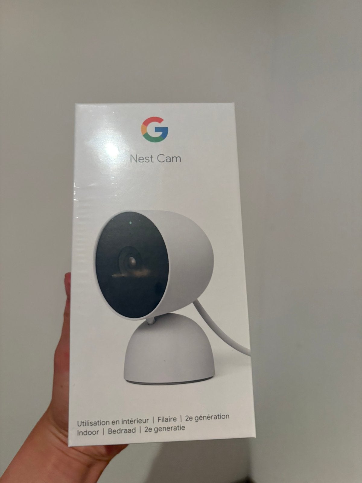 Google nest cam second generation indoor, Ophalen of Verzenden, Nieuw