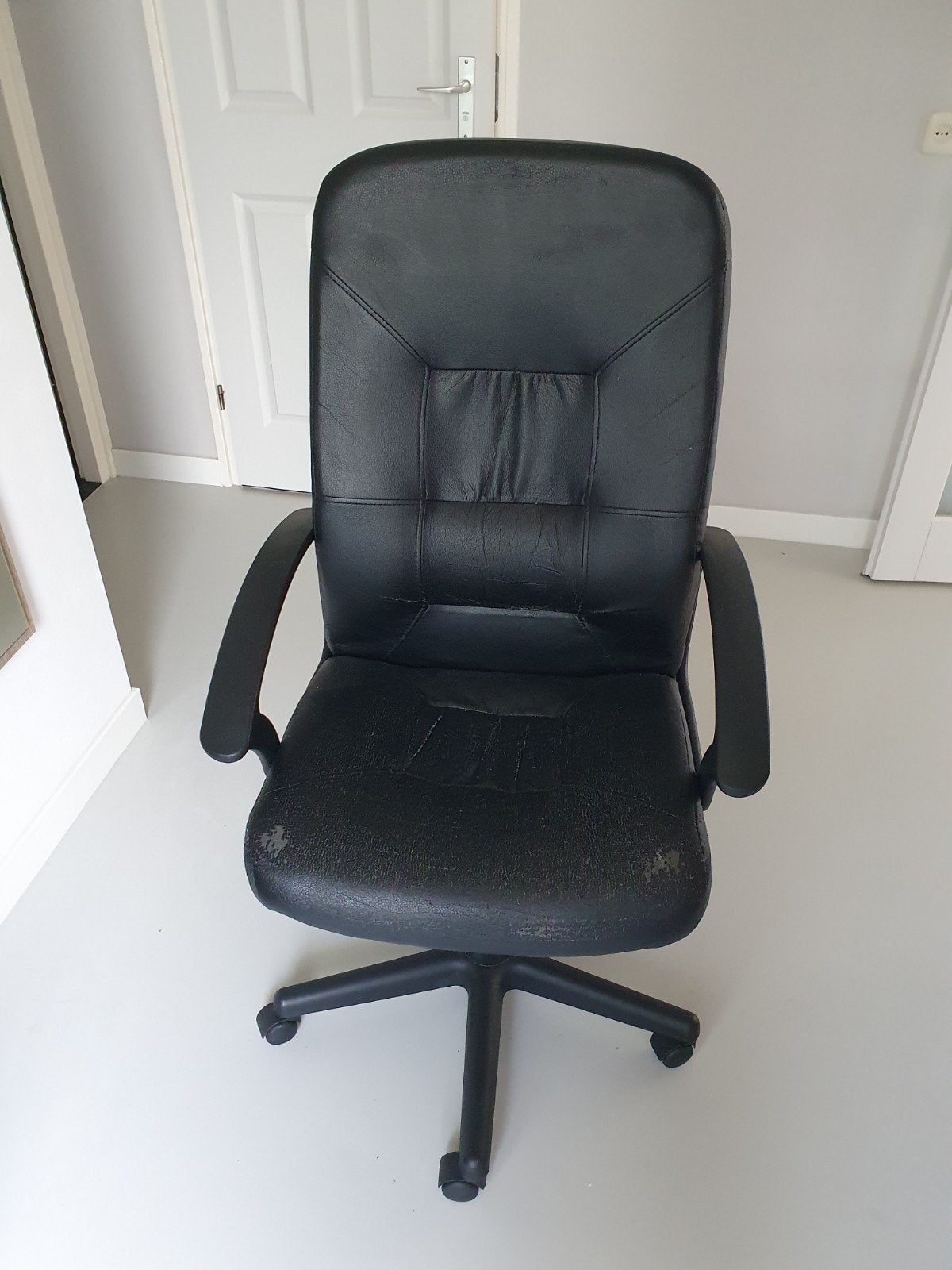 Bureau stoel, Ophalen, Gebruikt, Zwart, Bureaustoel